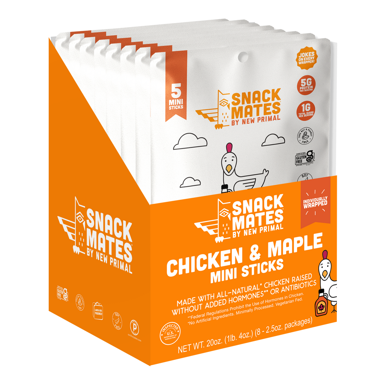 Snack Mates Mini Meat Sticks – New Primal
