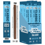 Classic Beef Meat Sticks, 100% Grass-Fed Beef, Zero Sugar (20 Sticks)