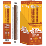 Rotisserie Seasoned Chicken Meat Sticks, All-Natural Chicken, Zero Sugar (20 Sticks)