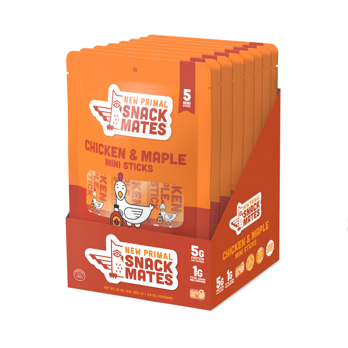 Snack Mates Mini Meat Sticks – New Primal
