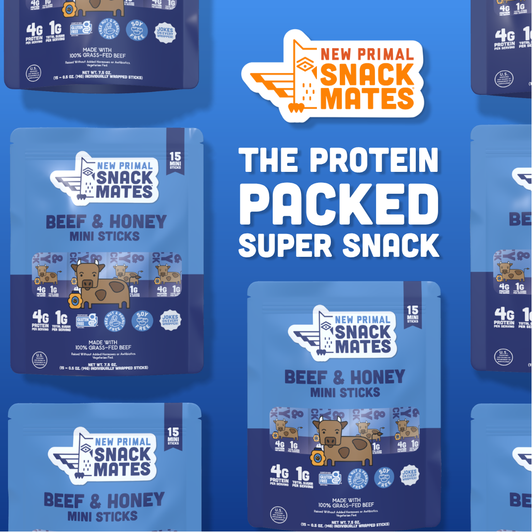 Snack Mates Mini Meat Sticks – New Primal