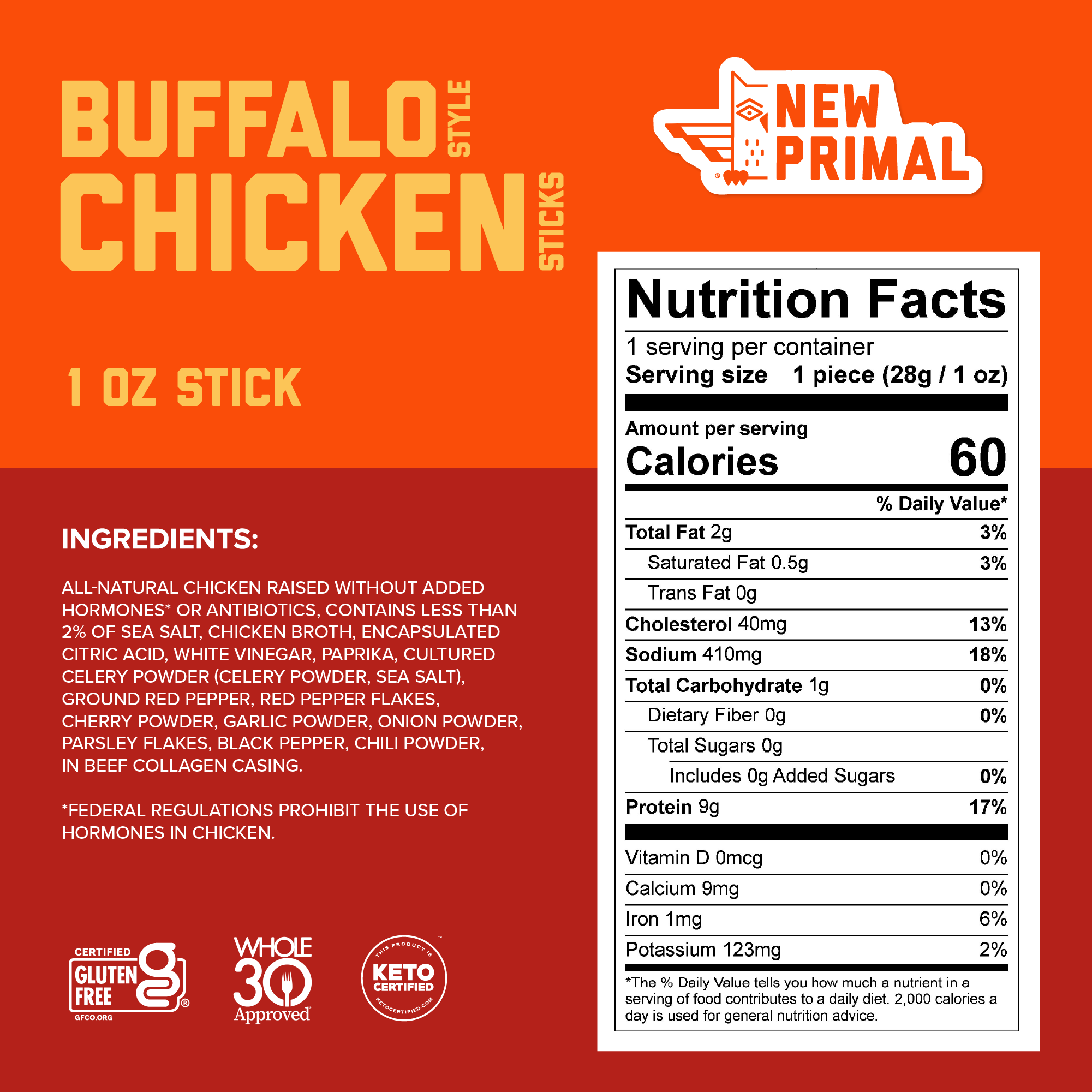 Zero Sugar Beef and Chicken Meat Stick Sampler (8 count)