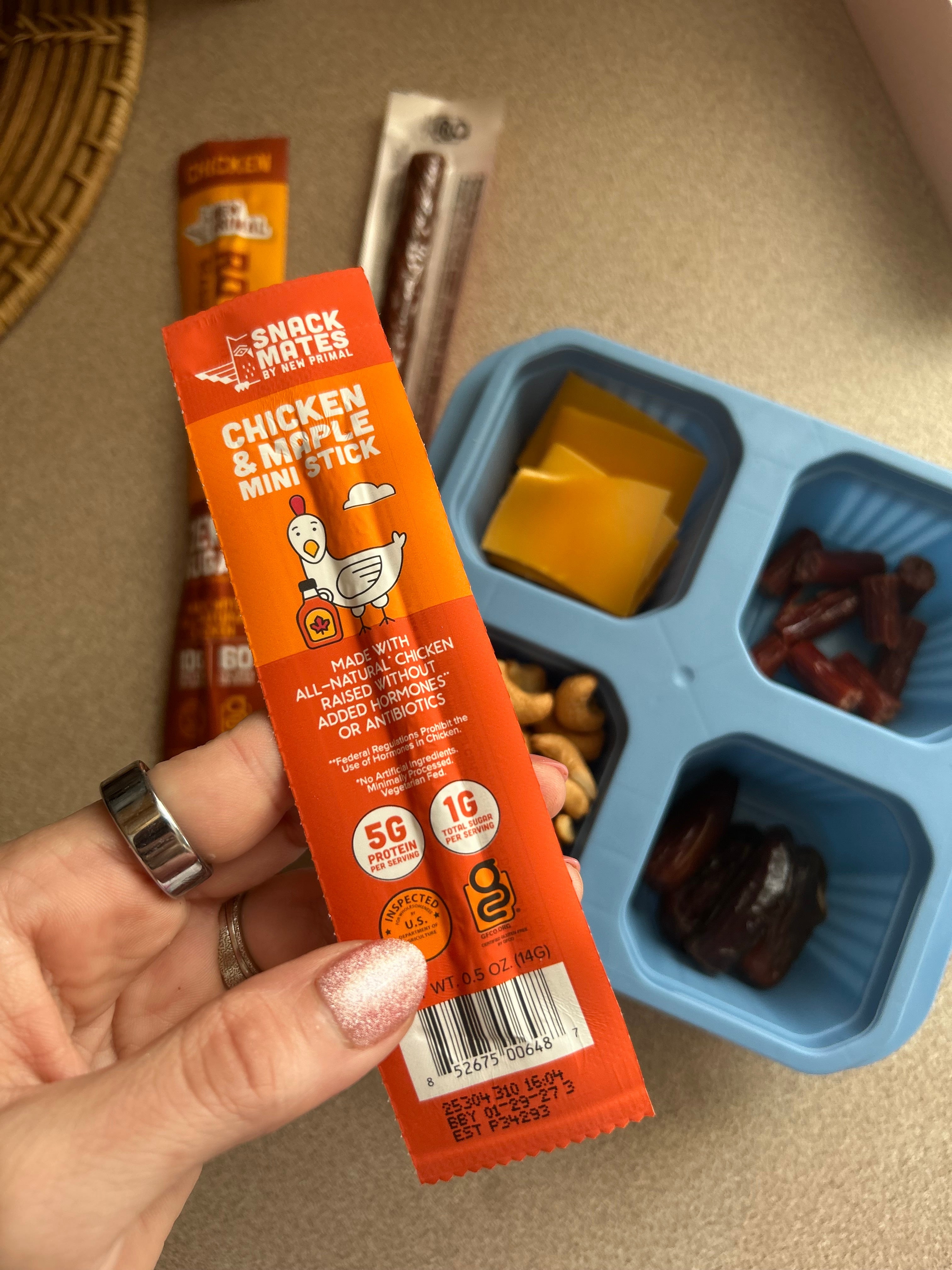 なぁちゃんページ ソフトベースマットノンワイプ ハード25gセット Snack Mates Chicken & Maple Mini Meat Sticks Value Pack, All